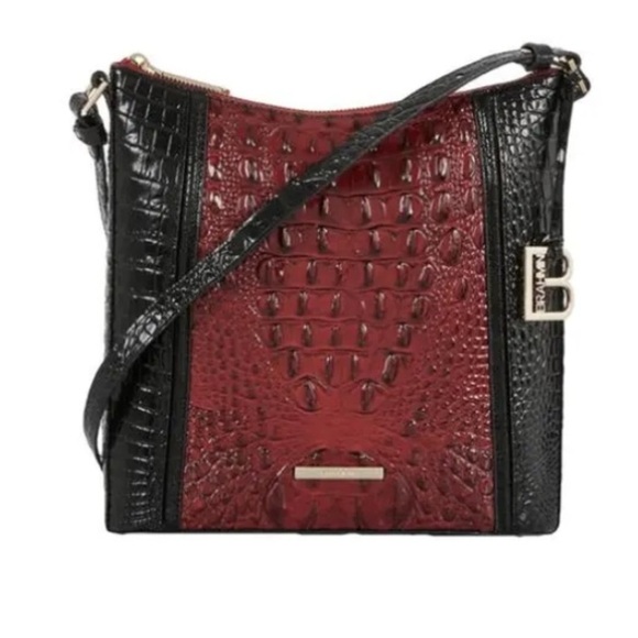 🖤❤️NWT- BRAHMIN STUNNING KATIE VINTAGE RED STANZA ❤️🖤 - Picture 1 of 12
